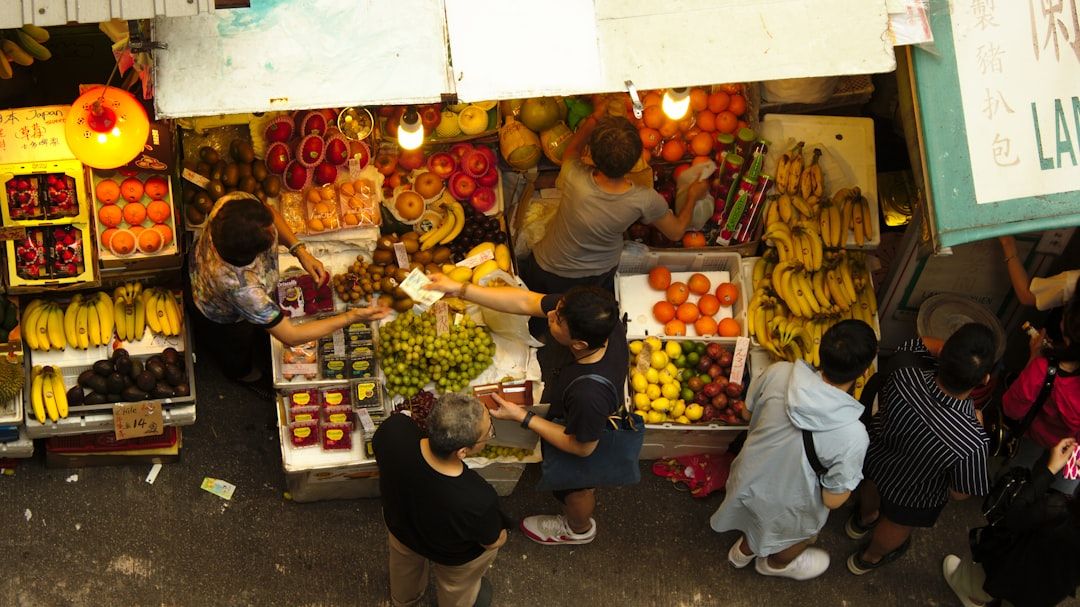 Hong Kong street market local life